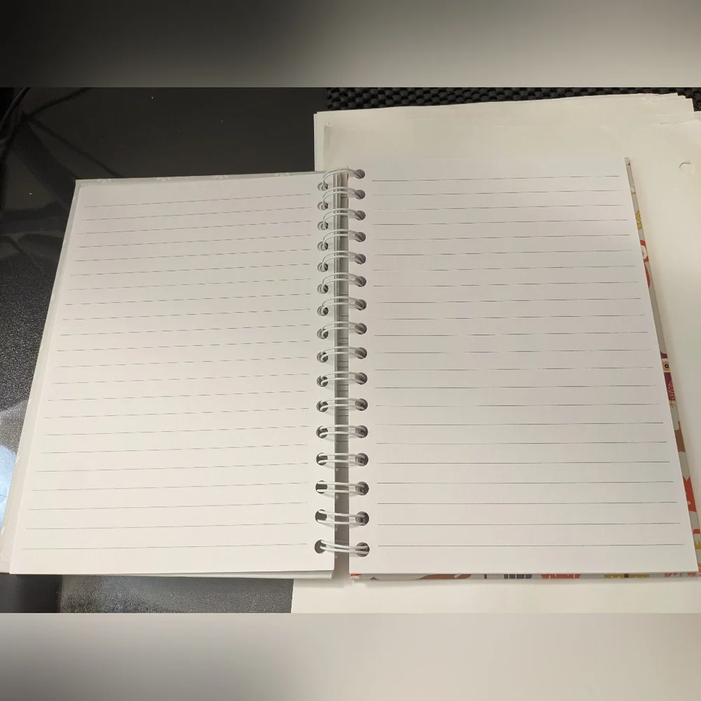 Fox Design Spiral Notebook - Picture 4 of 7